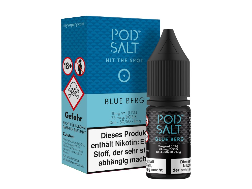 Pod Salt - Blue Berg - Nikotinsalz Liquid