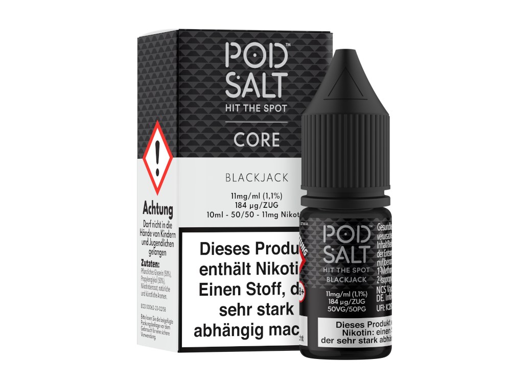 Pod Salt Core - Nikotinsalz Liquid - Blackjack