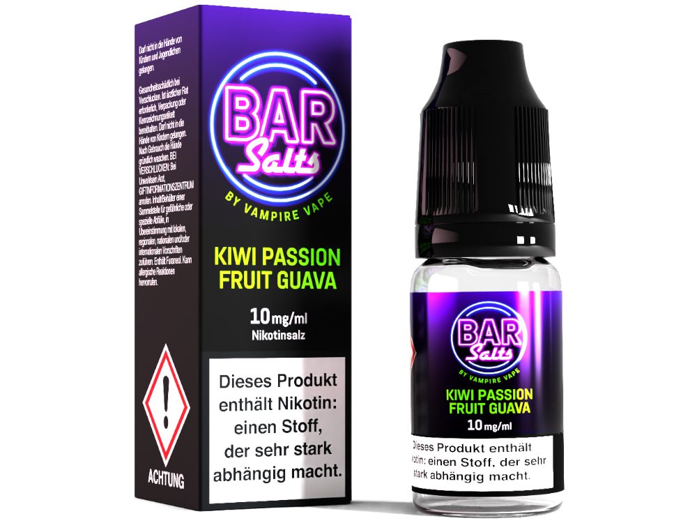 Vampire Vape - Bar Salts - Nikotinsalz Liquid - Kiwi Passion Fruit Guava