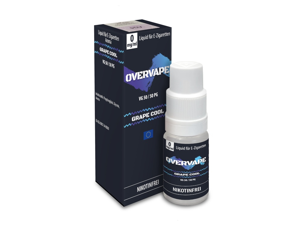 Overvape - Nikotinsalz Liquid - Grape Cool