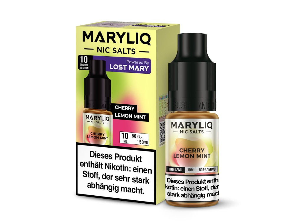MARYLIQ - Nikotinsalz Liquid - Cherry Lemon Mint