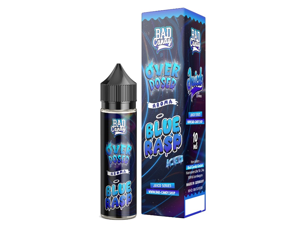 Bad Candy Liquids - Juicd - Longfills 10 ml - Blue Rasp