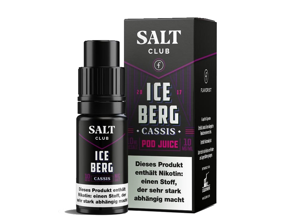 Salt Club - Flavorist Iceberg - Nikotinsalz Liquid - Cassis