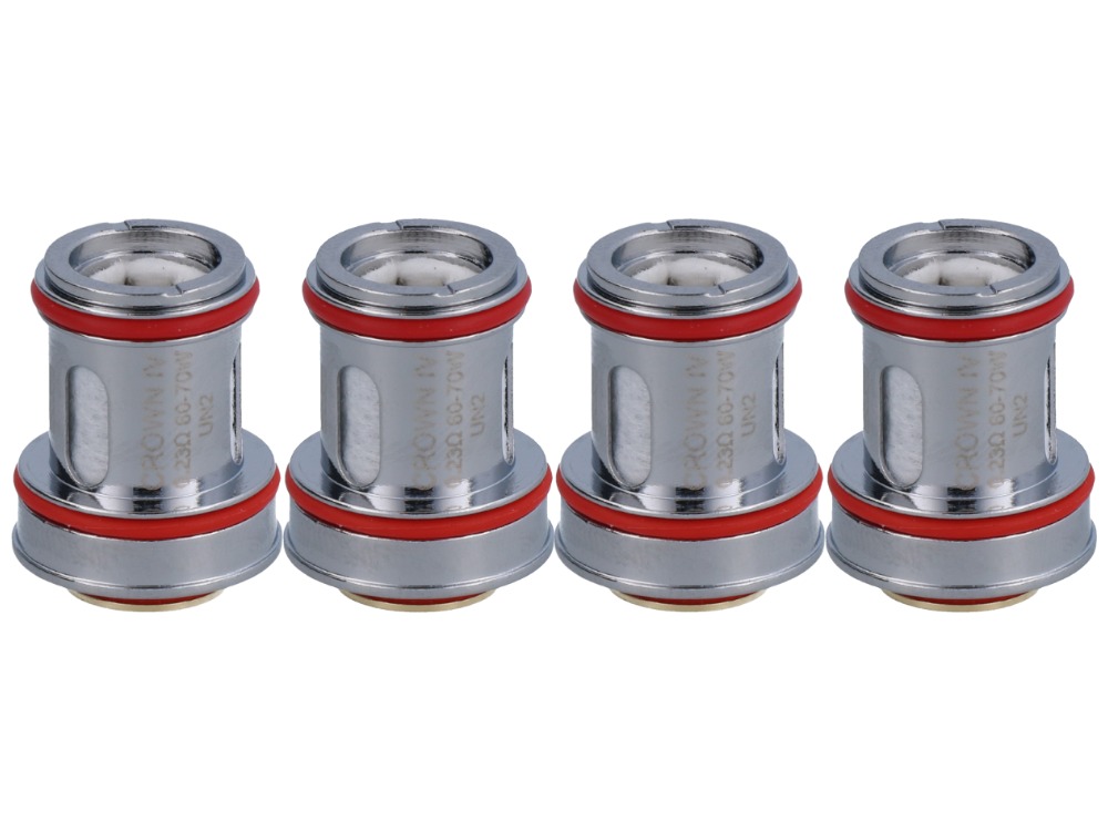 Uwell Crown 4 UN2 Heads 0,23 Ohm (4 Stück pro Packung)