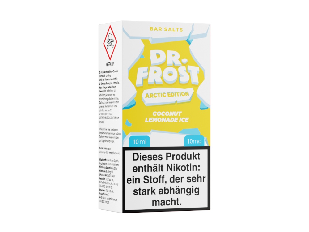 Dr. Frost - Arctic Edition - Nikotinsalz Liquid - Coconut Lemonade Ice