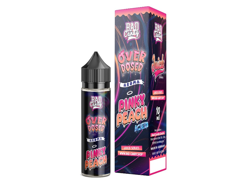 Bad Candy Liquids - Juicd - Longfills 10 ml - Pinky Peach