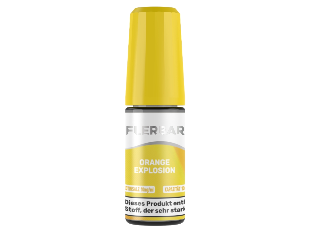 Flerbar Liquid - Nikotinsalz Liquid - Orange Explosion