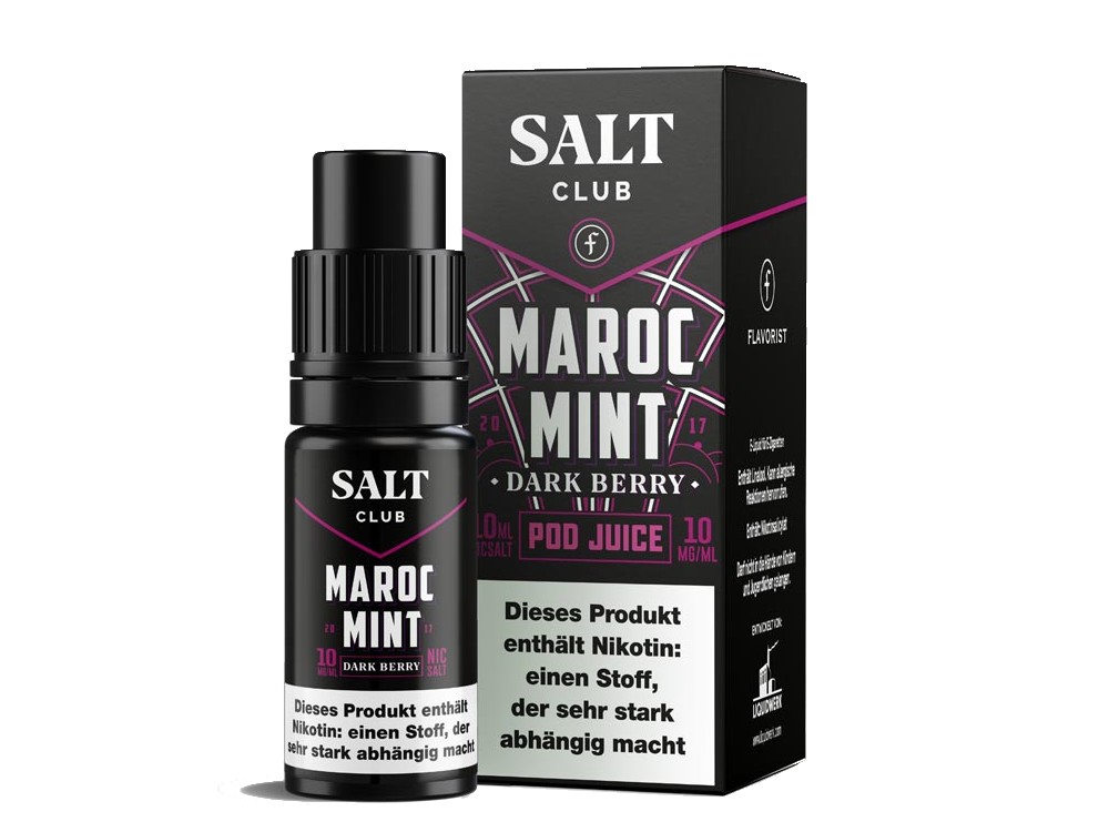 Salt Club - Flavorist Maroc Mint - Nikotinsalz Liquid - Dark Berry
