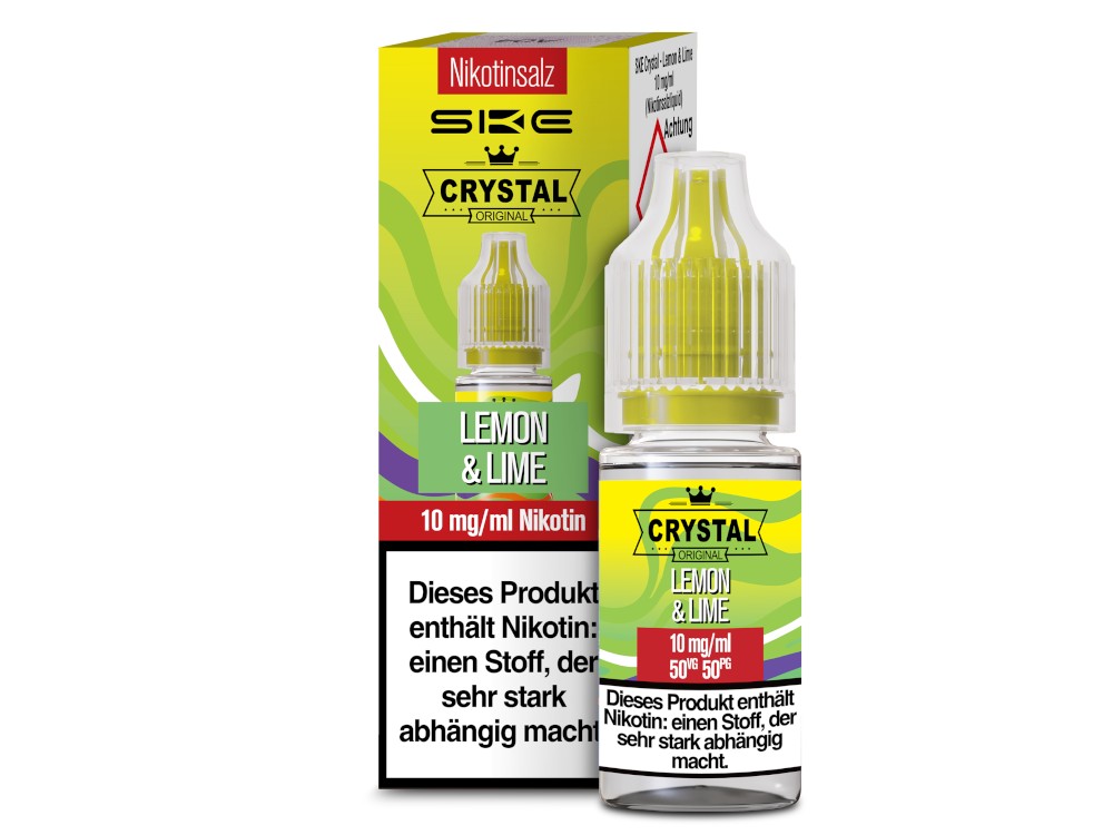 SKE - Crystal - Nikotinsalz Liquid - Lemon & Lime