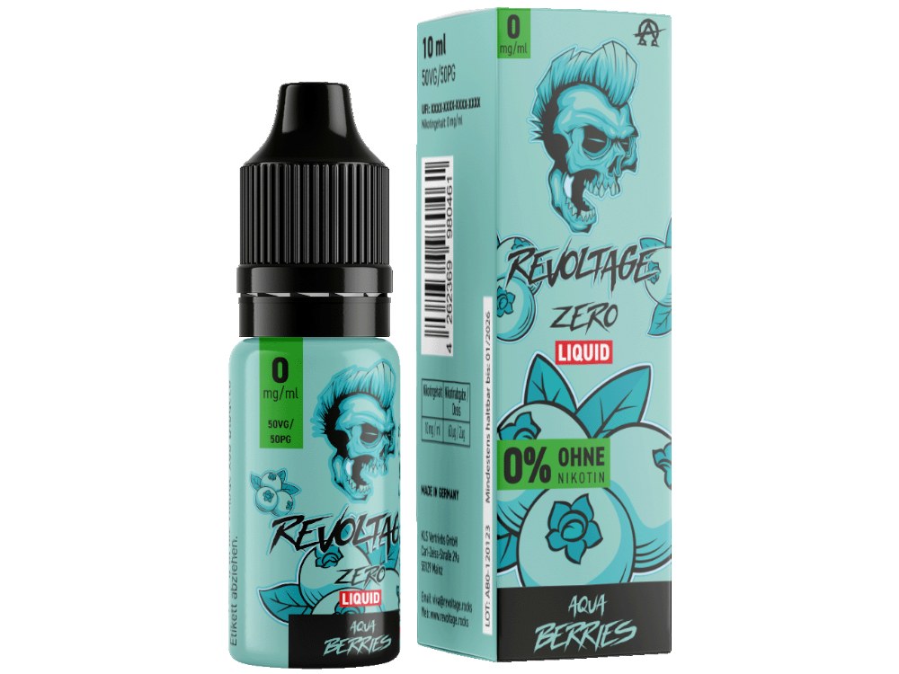 Revoltage - Hybrid Nikotinsalz Liquid - Aqua Berries