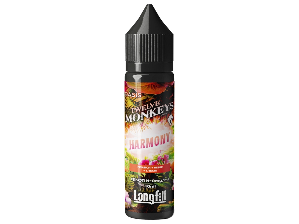 Twelve Monkeys - Longfills 10ml - Harmony