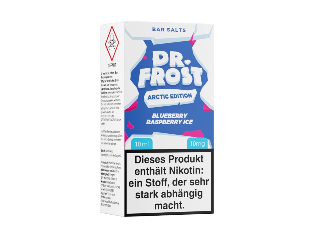 Dr. Frost - Arctic Edition - Nikotinsalz Liquid - Blueberry Raspberry Ice