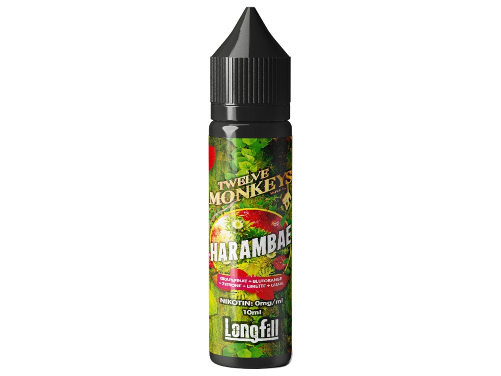 Twelve Monkeys - Longfills 10ml - Harambae