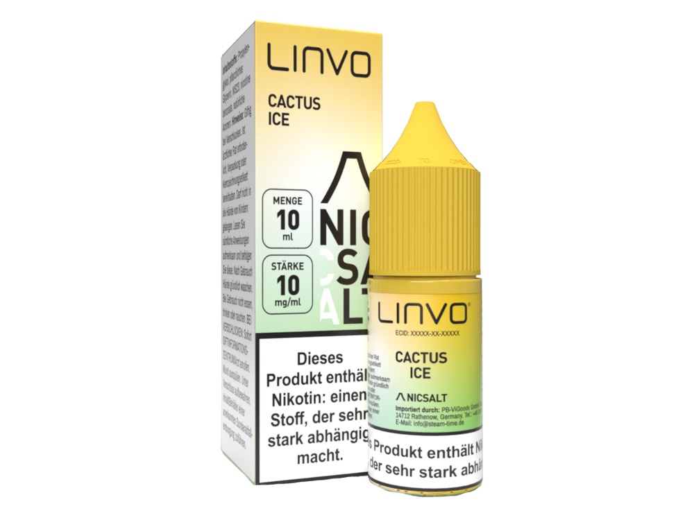 Linvo - Nikotinsalz Liquid - Cactus Ice