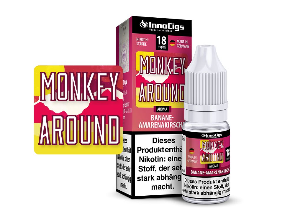 Monkey Around Bananen-Amarenakirsche Aroma - Liquid für E-Zigaretten