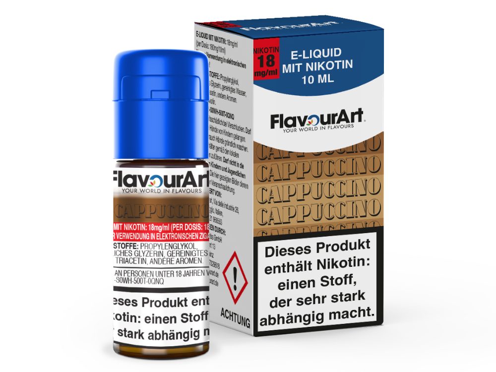 FlavourArt - E-Zigaretten Liquid - Cappuccino