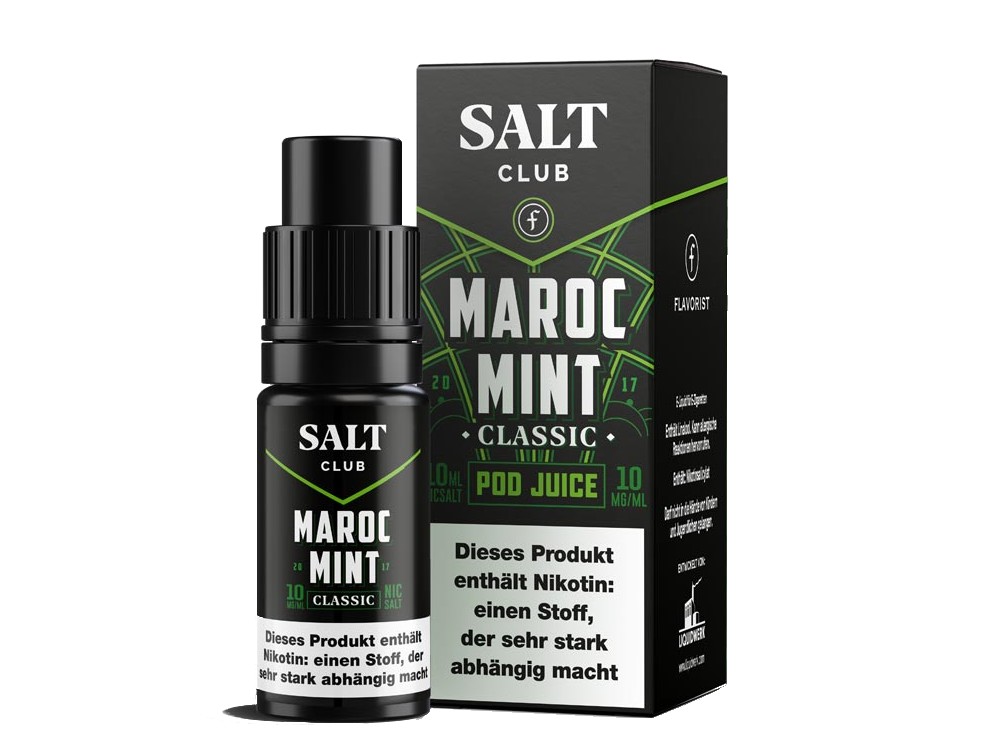 Salt Club - Flavorist Maroc Mint - Nikotinsalz Liquid - Classic